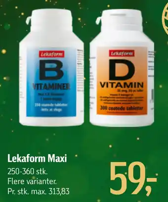 Føtex Lekaform maxi tilbud