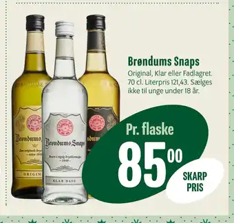 Brøndums snaps
