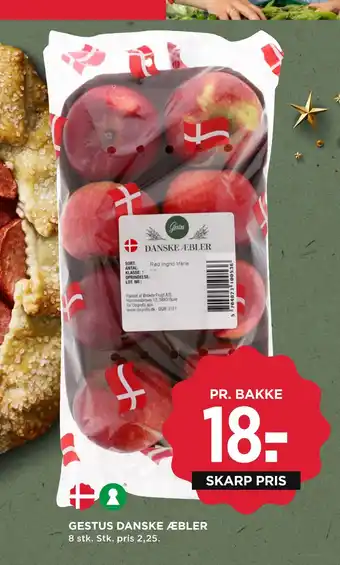 MENY Gestus danske æbler tilbud