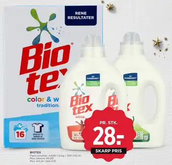 MENY Biotex tilbud