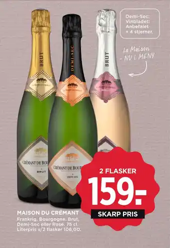 MENY Maison du crémant tilbud