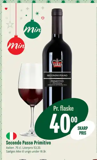 Min Købmand Secondo passo primitivo tilbud