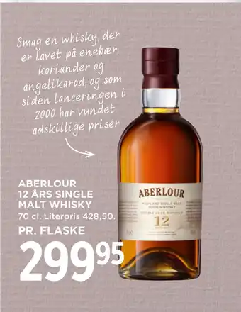 MENY Aberlour 12 års single malt whisky tilbud