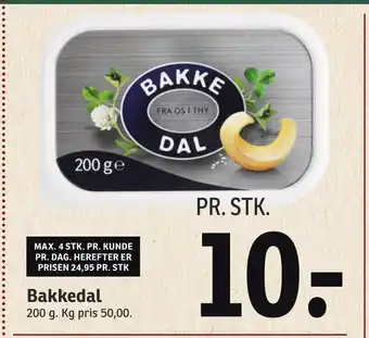 SPAR Bakkedal tilbud