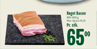 Min Købmand Røget bacon tilbud