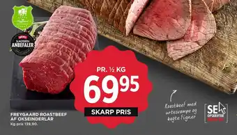 MENY Freygaard roastbeef af okseinderlår tilbud