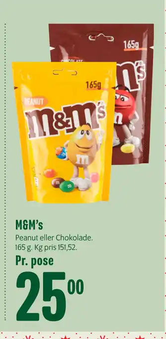 Min Købmand M&m’s tilbud