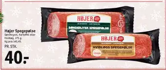 Højer spegepølse