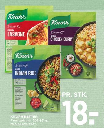 MENY Knorr retter tilbud
