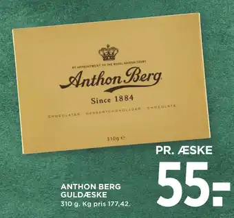 MENY Anthon berg guldæske tilbud
