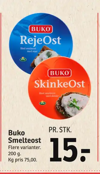 SPAR Buko smelteost tilbud