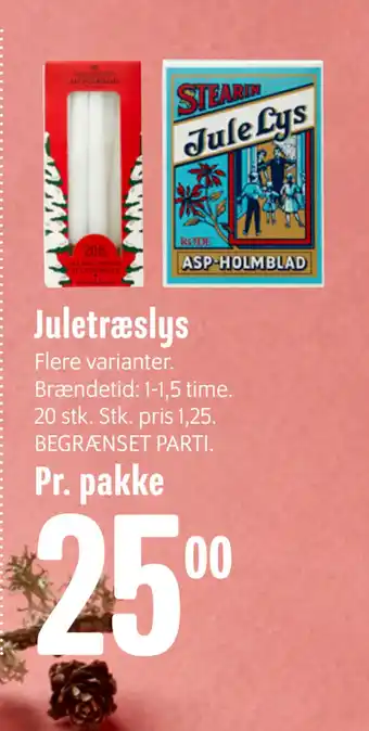 Juletræslys