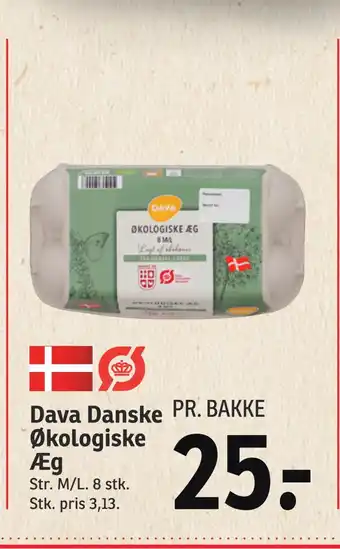 SPAR Dava danske økologiske æg tilbud