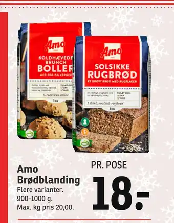 SPAR Amo brødblanding tilbud