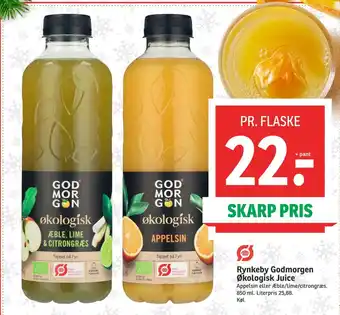 SPAR Rynkeby godmorgen økologisk juice tilbud