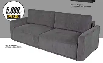 My Home Macy sovesofa tilbud
