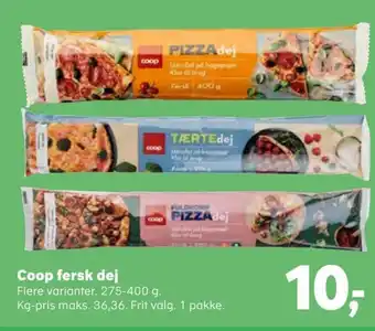 SuperBrugsen Coop fersk dej tilbud