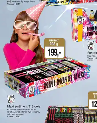 Harald Nyborg Maxi sortiment 318 dele tilbud