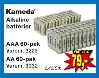 Harald Nyborg Alkaline batterier tilbud