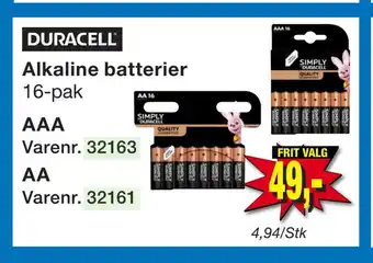 Harald Nyborg Alkaline batterier tilbud