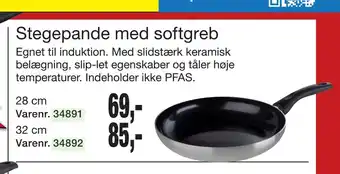Harald Nyborg Stegepande med softgreb tilbud
