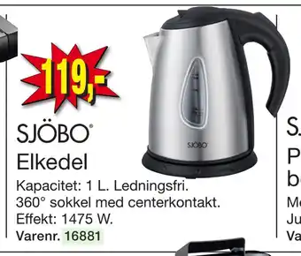 Harald Nyborg Elkedel tilbud