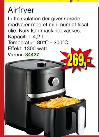 Harald Nyborg Airfryer tilbud