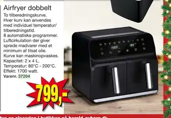 Harald Nyborg Airfryer dobbelt tilbud
