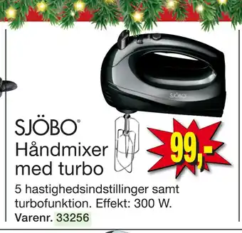 Harald Nyborg Håndmixer med turbo tilbud