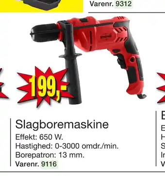 Harald Nyborg Slagboremaskine tilbud
