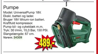Harald Nyborg Pumpe tilbud