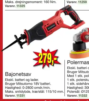 Harald Nyborg Bajonetsav tilbud