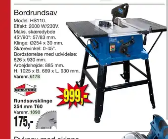 Harald Nyborg Bordrundsav tilbud