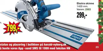Harald Nyborg Ekstra skinne tilbud