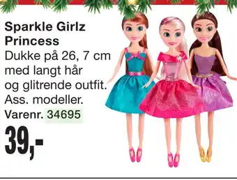 Harald Nyborg Sparkle girlz princess tilbud