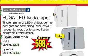 Harald Nyborg Fuga led-lysdæmper tilbud
