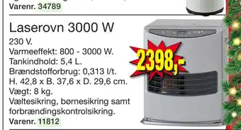 Harald Nyborg Laserovn 3000 w tilbud