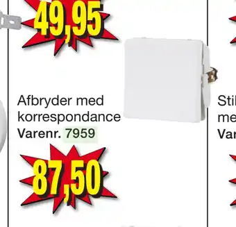 Harald Nyborg Fuga afbryder og stikkontakt tilbud