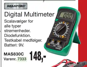 Harald Nyborg Digital multimeter tilbud