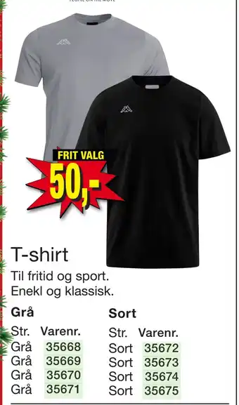 Harald Nyborg T-shirt tilbud