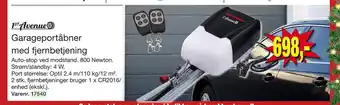 Harald Nyborg Garageportåbner med fjernbetjening tilbud