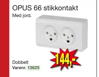 Harald Nyborg Opus 66 stikkontakt tilbud