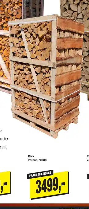 Ovntørret brænde