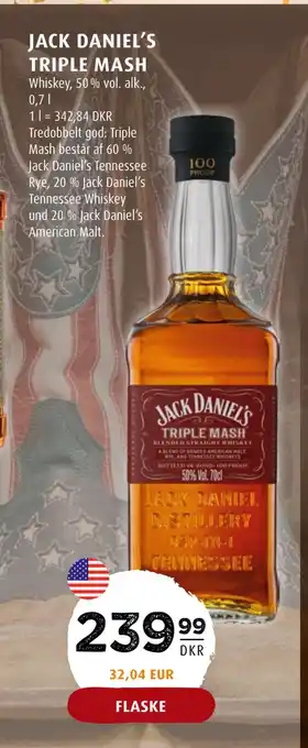 Scandinavian Park Jack daniel's triple mash tilbud