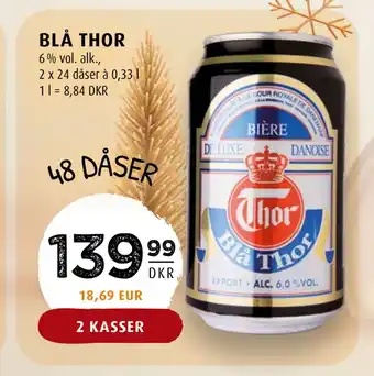 Scandinavian Park Blå thor tilbud