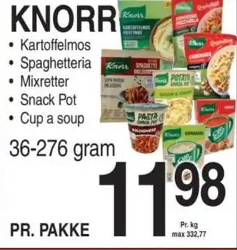 ABC Lavpris KNORR tilbud