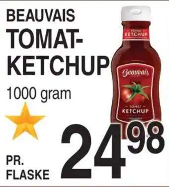 ABC Lavpris BEAUVAIS TOMAT KETCHUP tilbud