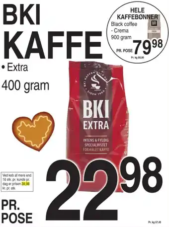 ABC Lavpris BKI KAFFE tilbud