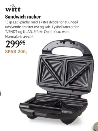Kop & Kande Sandwich maker tilbud