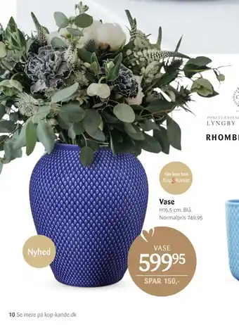 Kop & Kande Vase tilbud